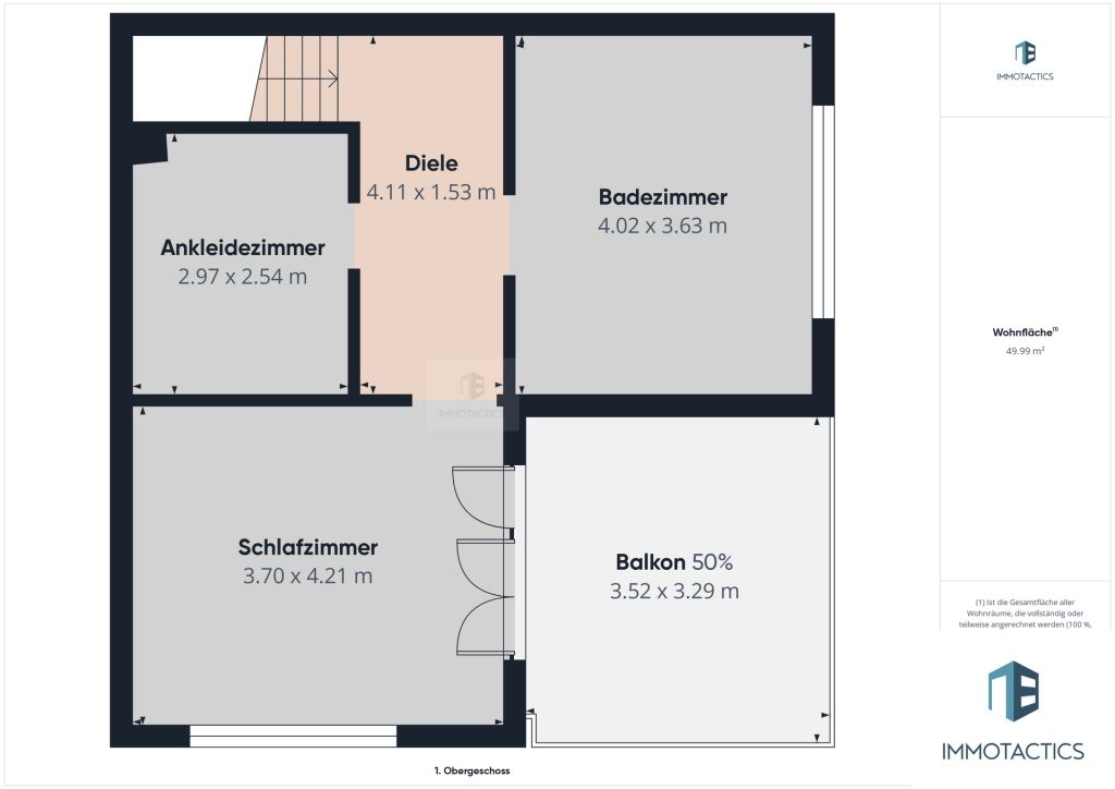 Grundriss Obergeschoss