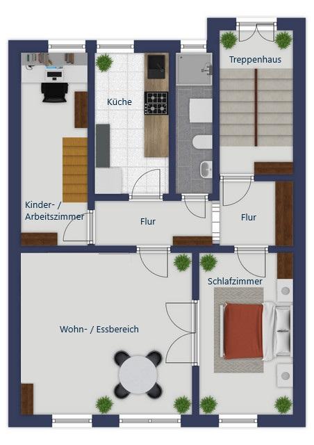 Wohnung 2: 1.Obergeschoss