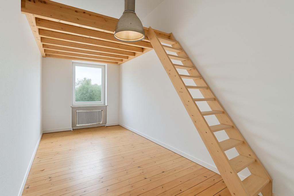 Wohnung 2: Kinderzimmer mit Hochbett - 1.OG