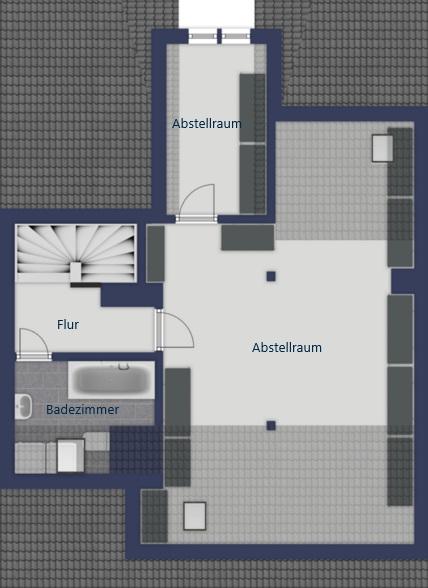 Wohnung 3: Dachgeschoss