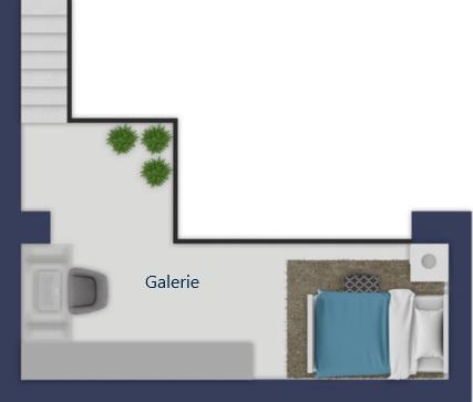 Wohnung 1: Galerie