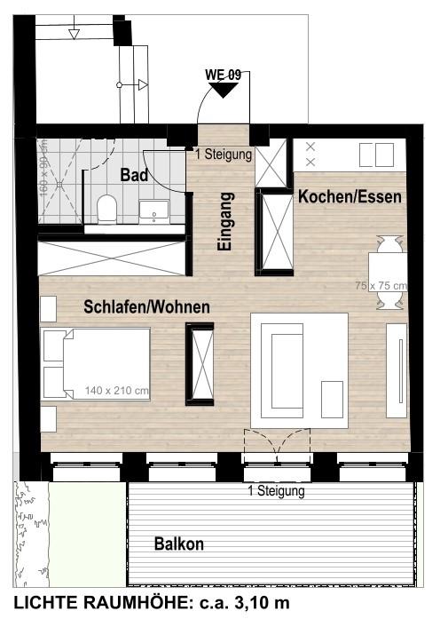 Erstbezug ab Juni 2026! Moderner Wohnkomfort in einem historischen Meisterwerk - Photo 5
