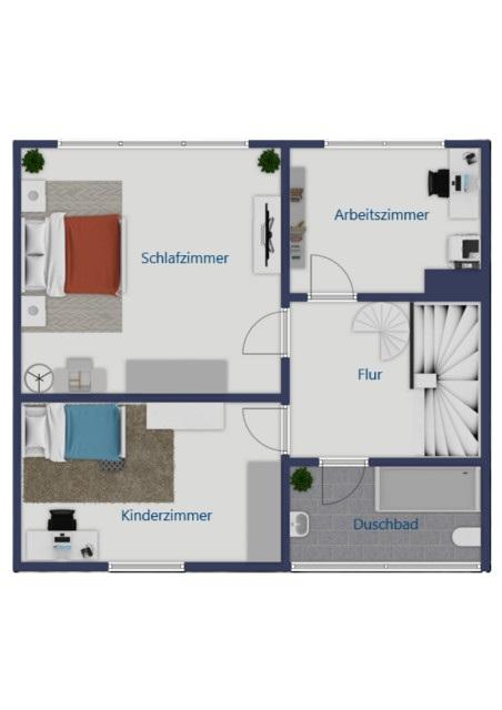 Grundriss Obergeschoss