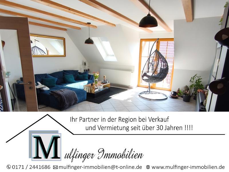 4 Zi. Wohnung in DG / Galerie mit Garten (auf Wunsch), Balkon und Garage in Höchstadt OT - Foto 1