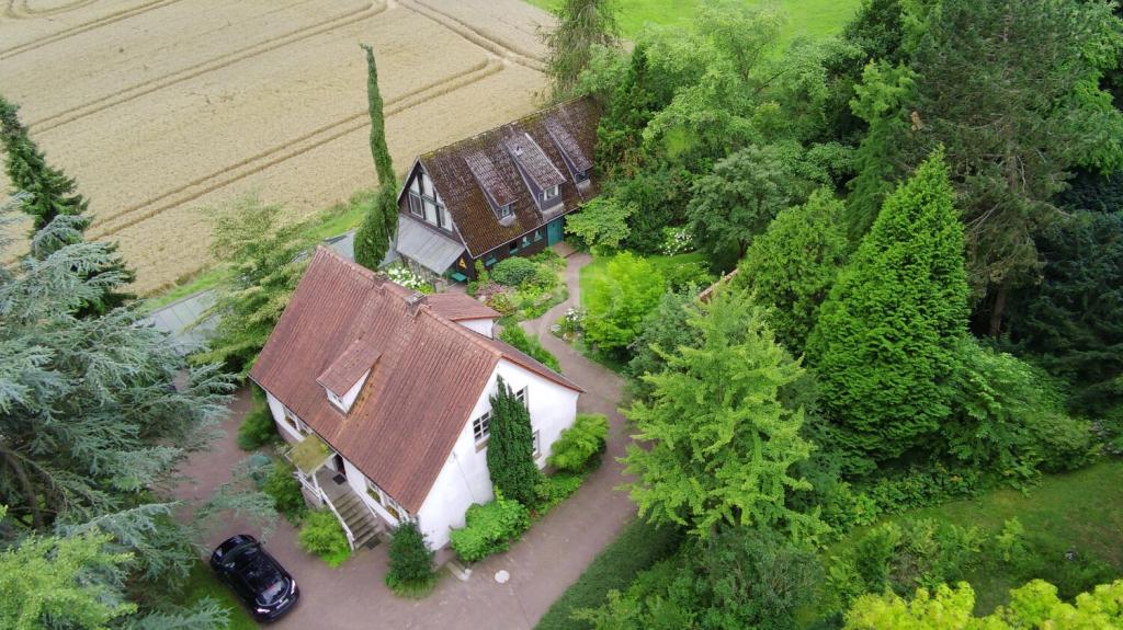 Beide Häuser Vogelperspektive