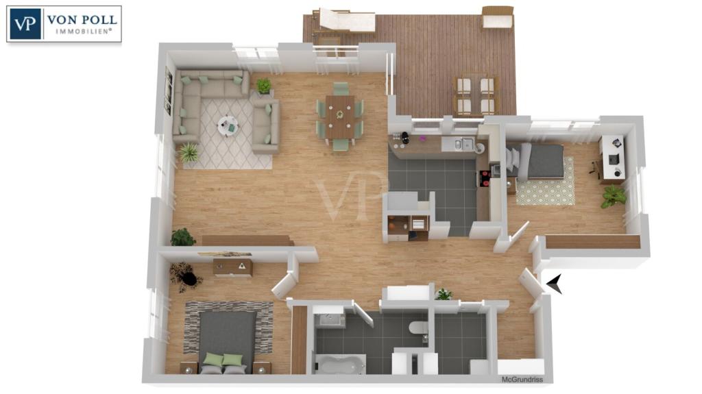 Grundriss EG hinten