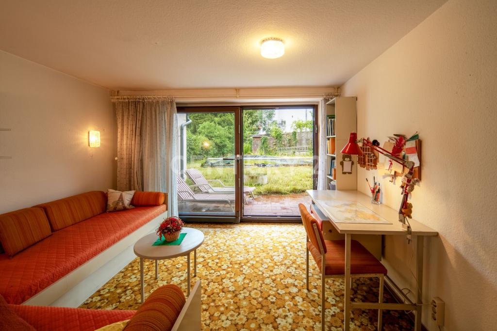 zwei Schlafzimmer im Souterrain vorhanden
