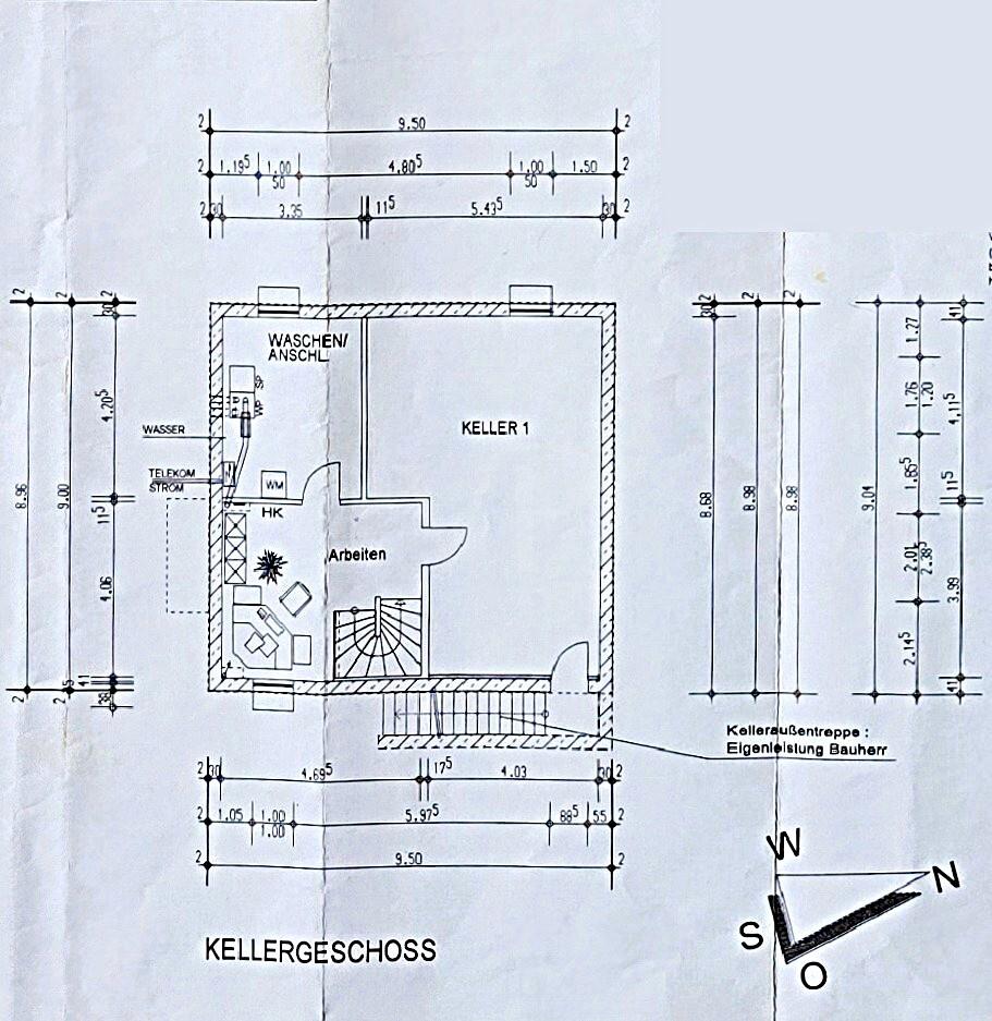 Grundriss KG 