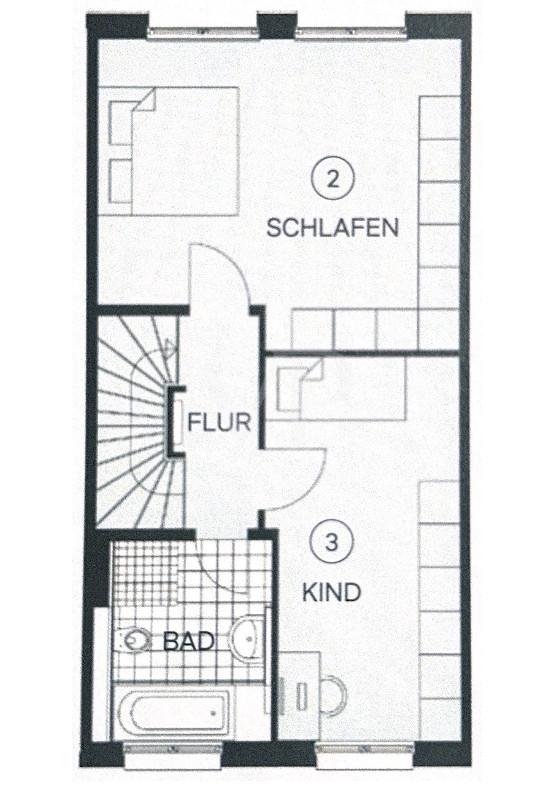 Grundriss 1. Obergeschoss