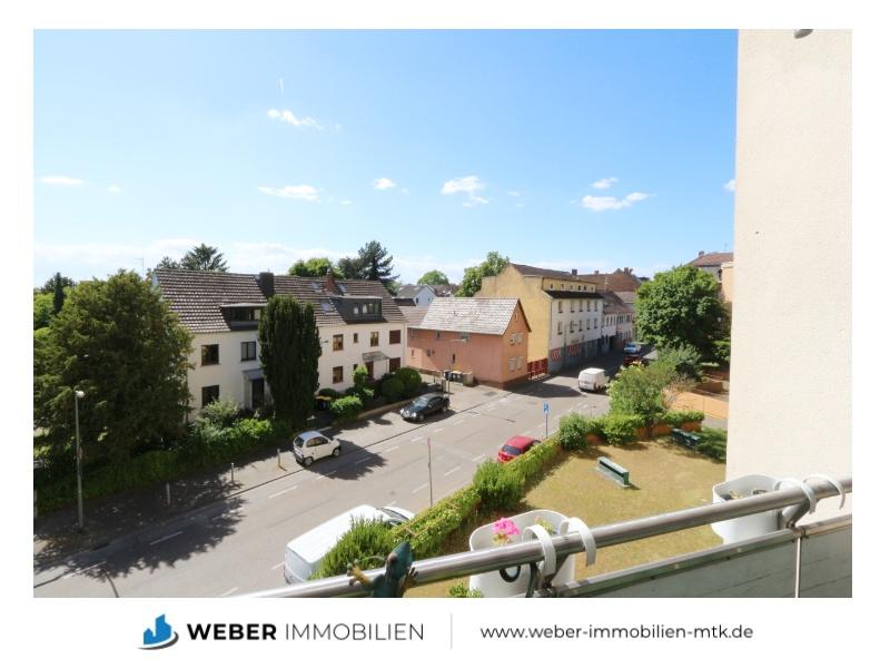 Blick vom Balkon