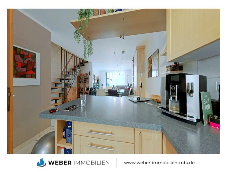 Blick ins Wohn-:Esszimmer