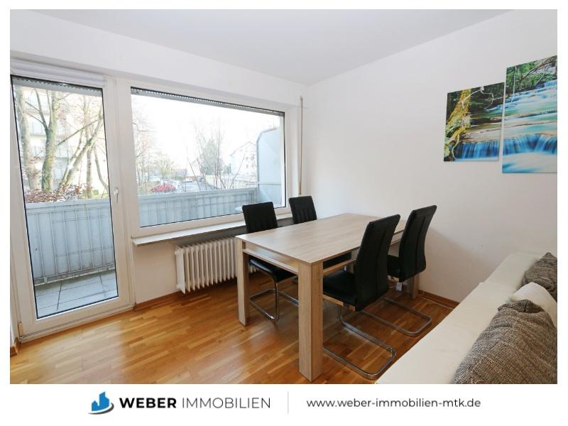 VOLLMÖBLIERTE, helle 2 ZKB mit Balkon in verkehrsgünstiger Lage Hattersheims - Photo 3