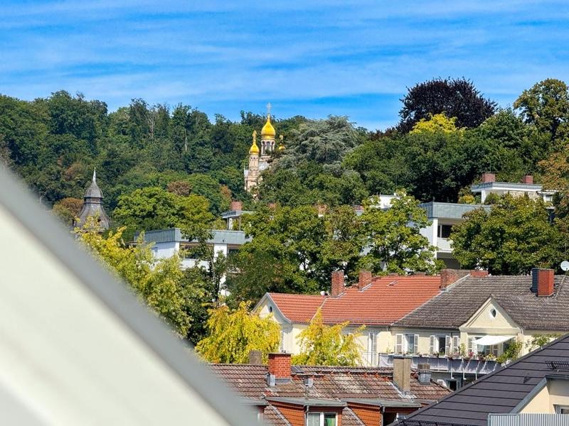 Spitzboden Ausblick