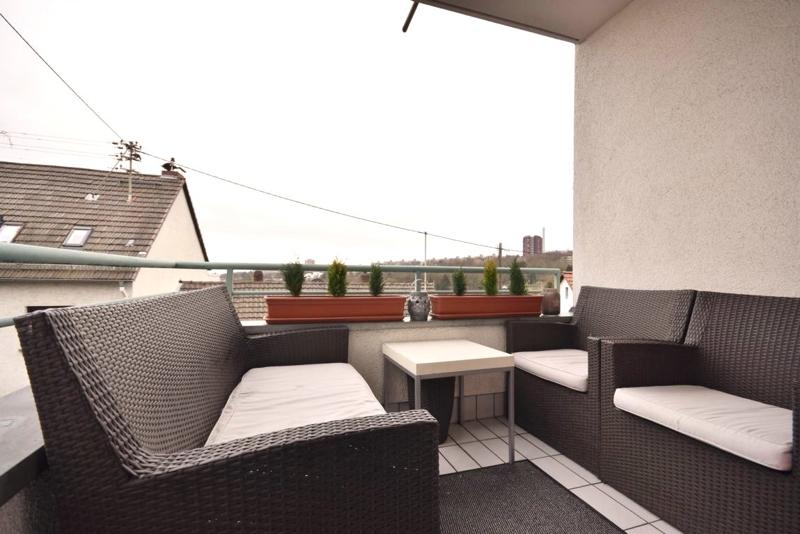 Balkon mit Blick