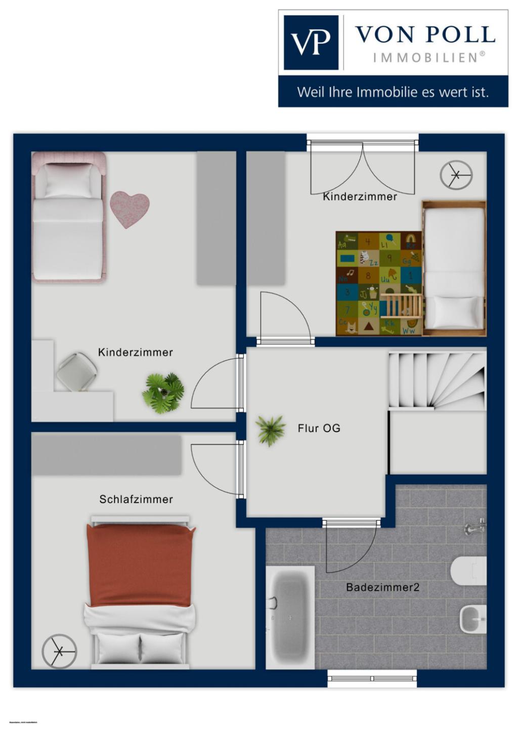 Grundriss Obergeschoss