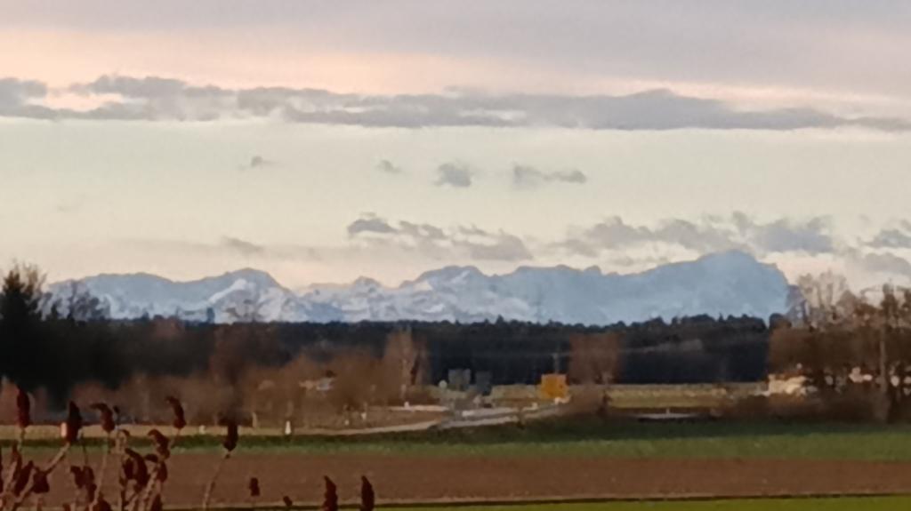 Bergblick in Höhenkirchen