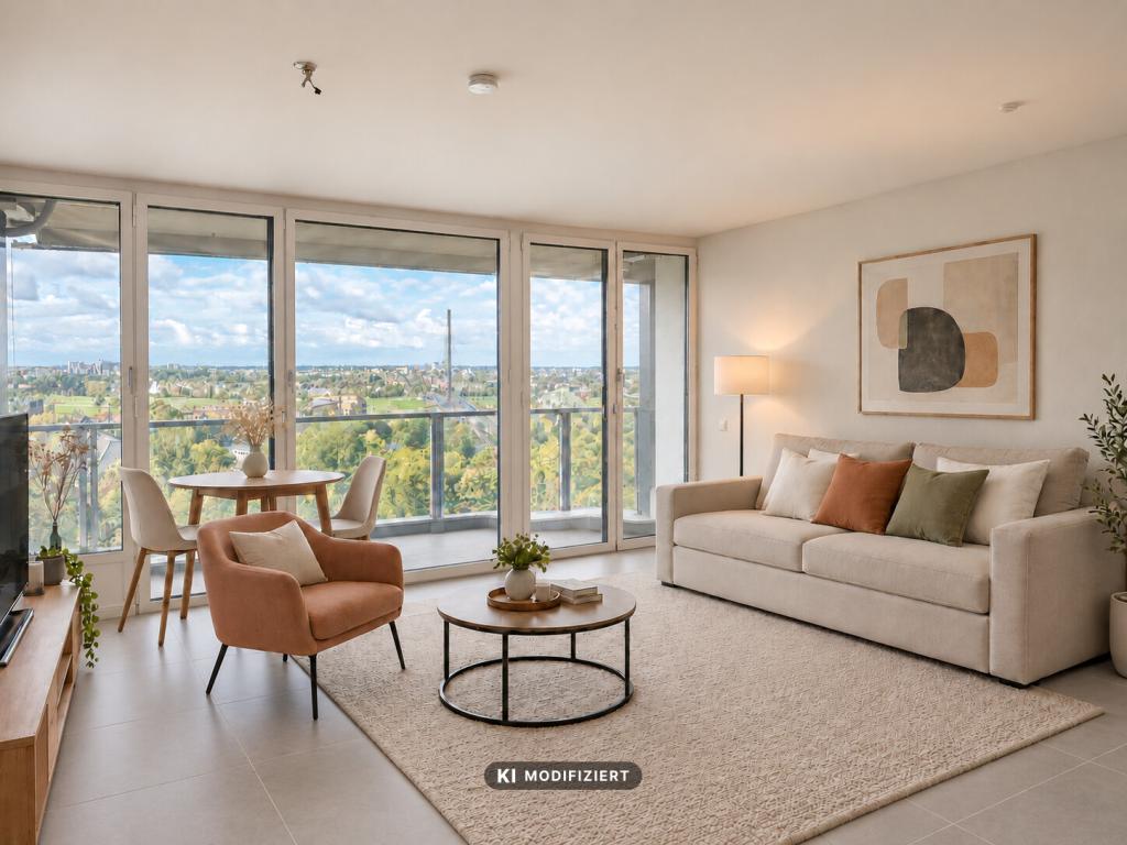 Apartment mit Balkon über dem Hofgarten und Blick zum Kö Bogen - Foto 3