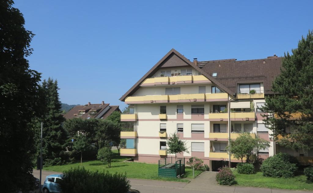 Blick vom Balkon