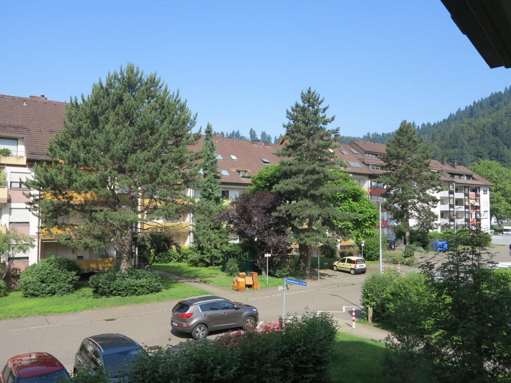 Blick aus der Wohnung