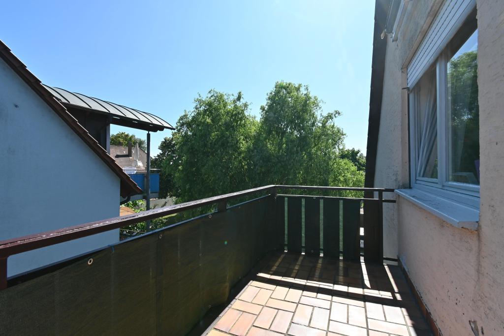 Aussicht vom Balkon