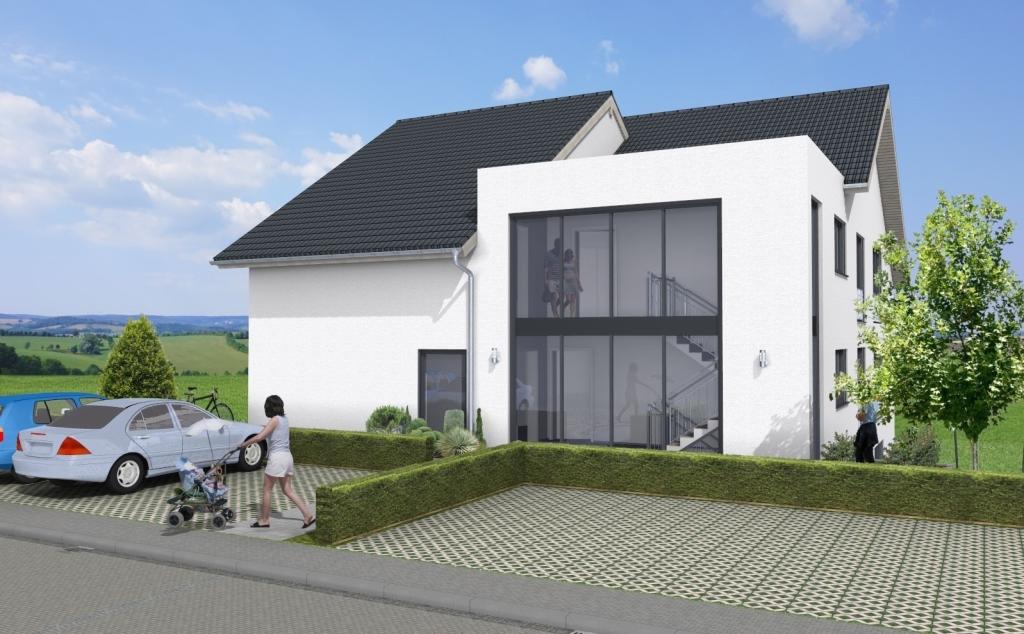 Visualisierung Straßeseite