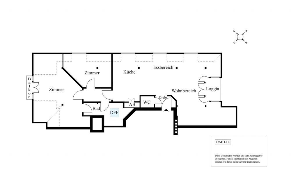 Grundriss 5. Obergeschoss