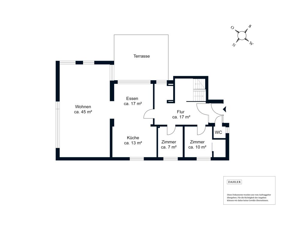 Grundriss Erdgeschoss 