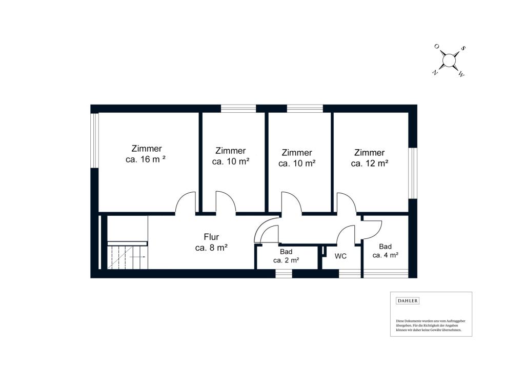 Grundriss Obergeschoss