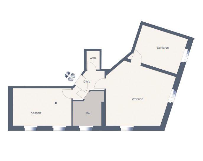 Grundriss WE18