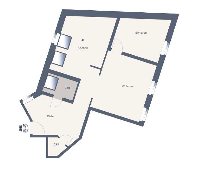 Grundriss WE19