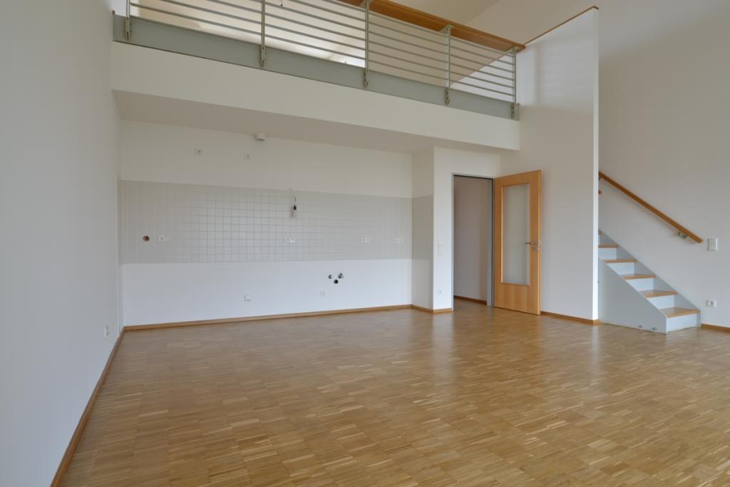 I spektakuläre Galeriewohnung im Zentrum I 2 Ebenen I Parkett I 2 Terrassen I - Foto 3