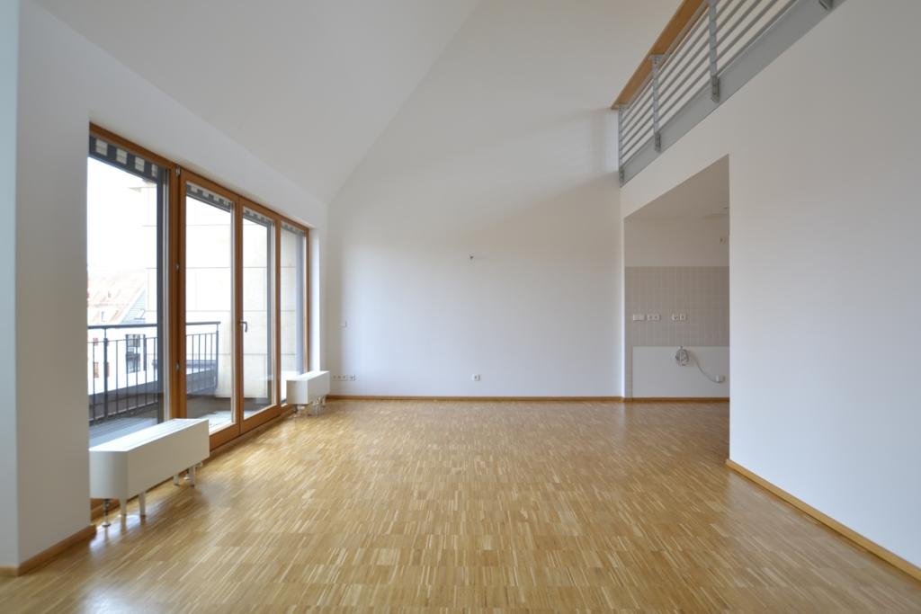 I Galeriewohnung im Zentrum I 2 Ebenen I Terrasse I Cityblick I - Foto 5