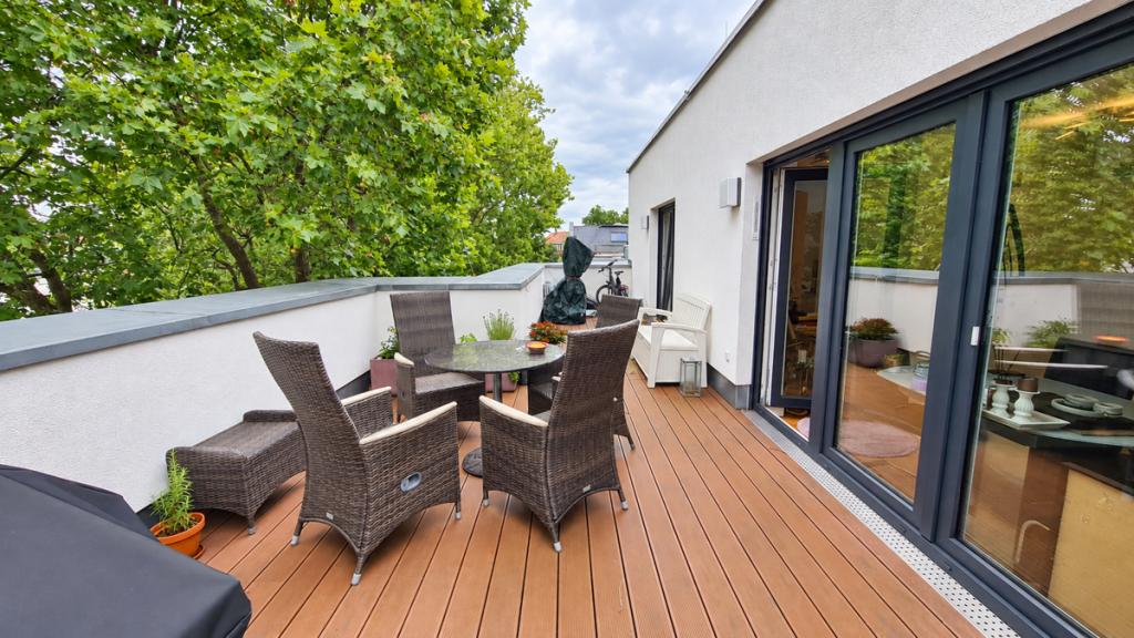 I NEUBAU I modernes Wohnen in Gohlis I Einbauküche I großer Terrassenbereich I - Foto 3