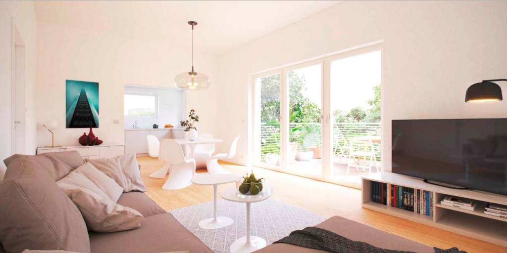 Visualisierung Wohnzimmer