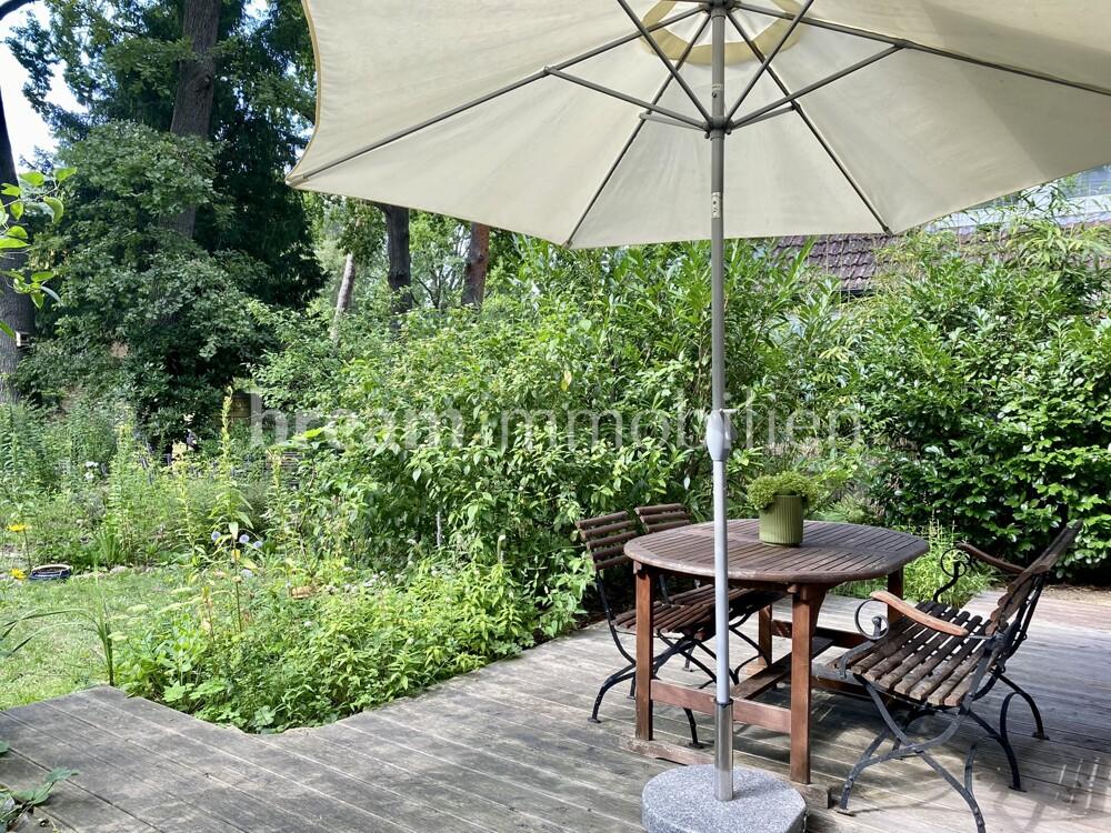 Terrasse Blick Garten