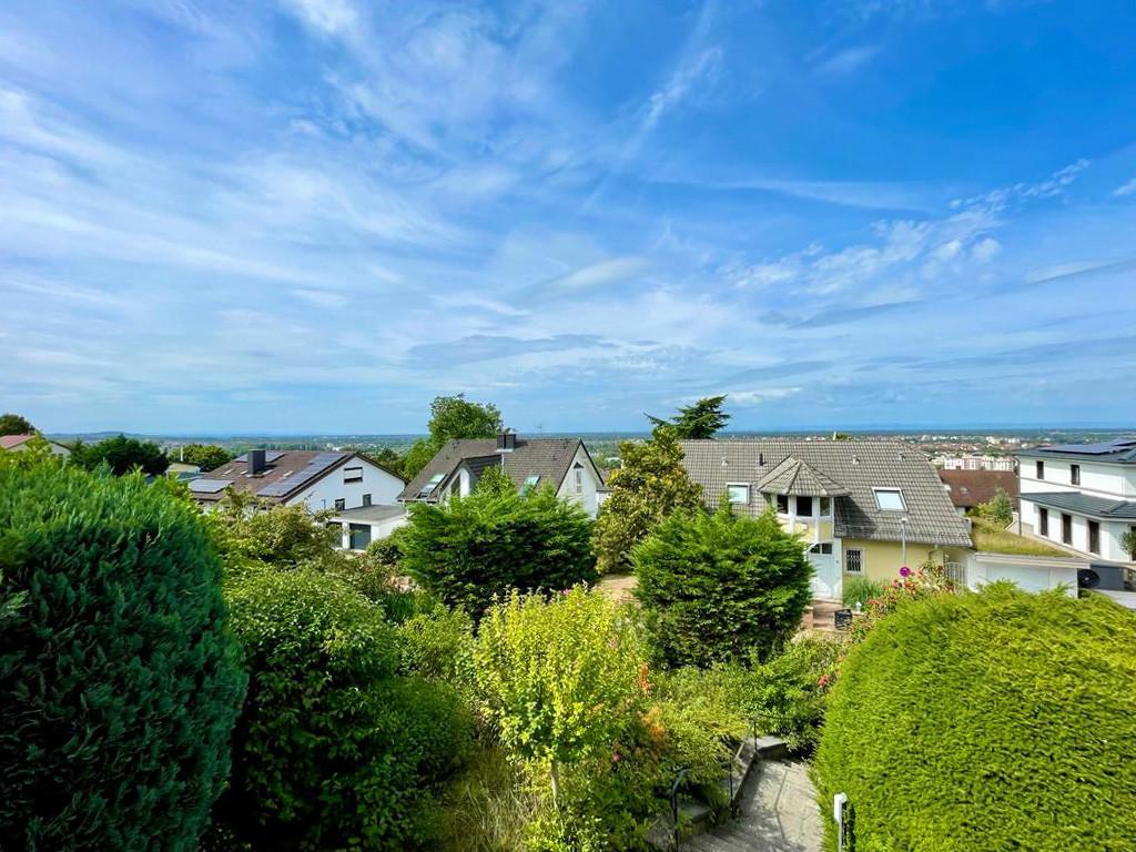 Ausblick in die Rheinebene