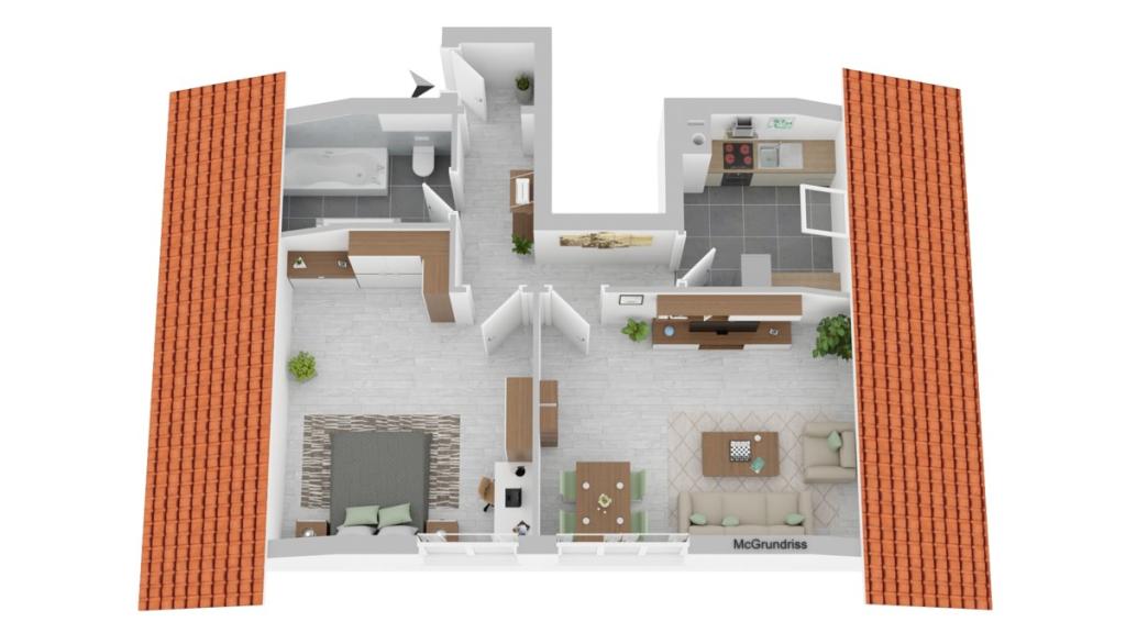 Grundriss (visualisiert)
