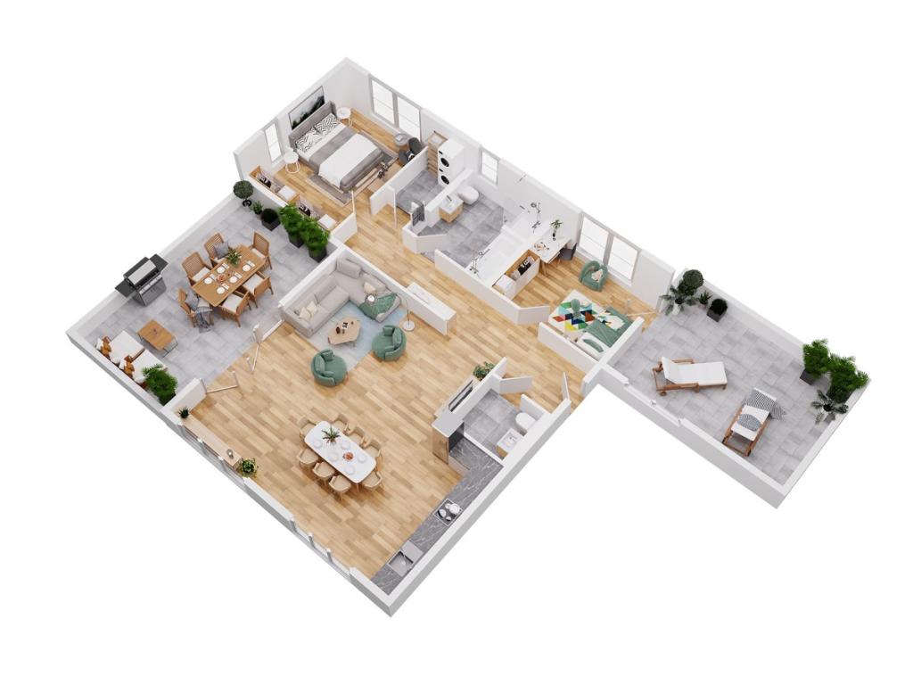 Grundriss Wohnung 11 B