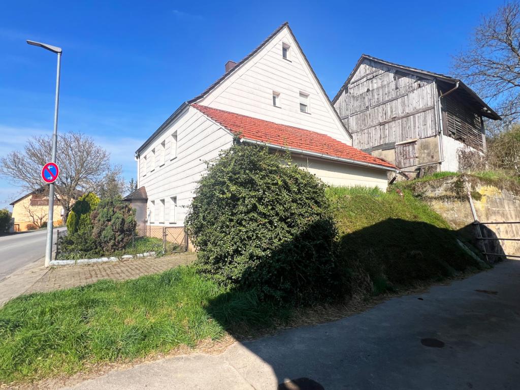 Seitenansicht Haus