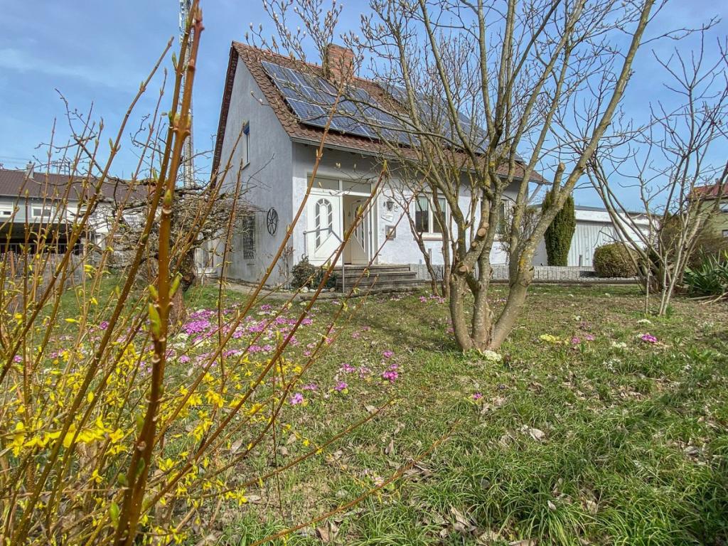 Ansicht mit Garten