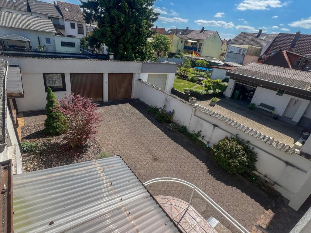 Blick in Hof