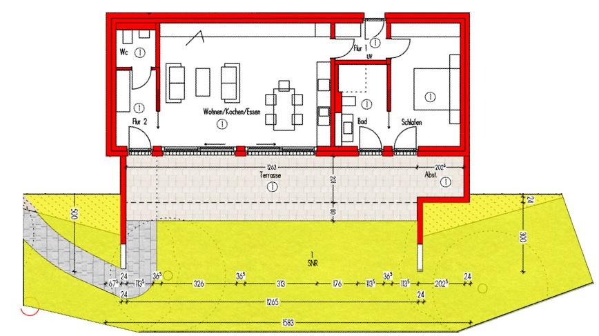 Grundriss Whg.1