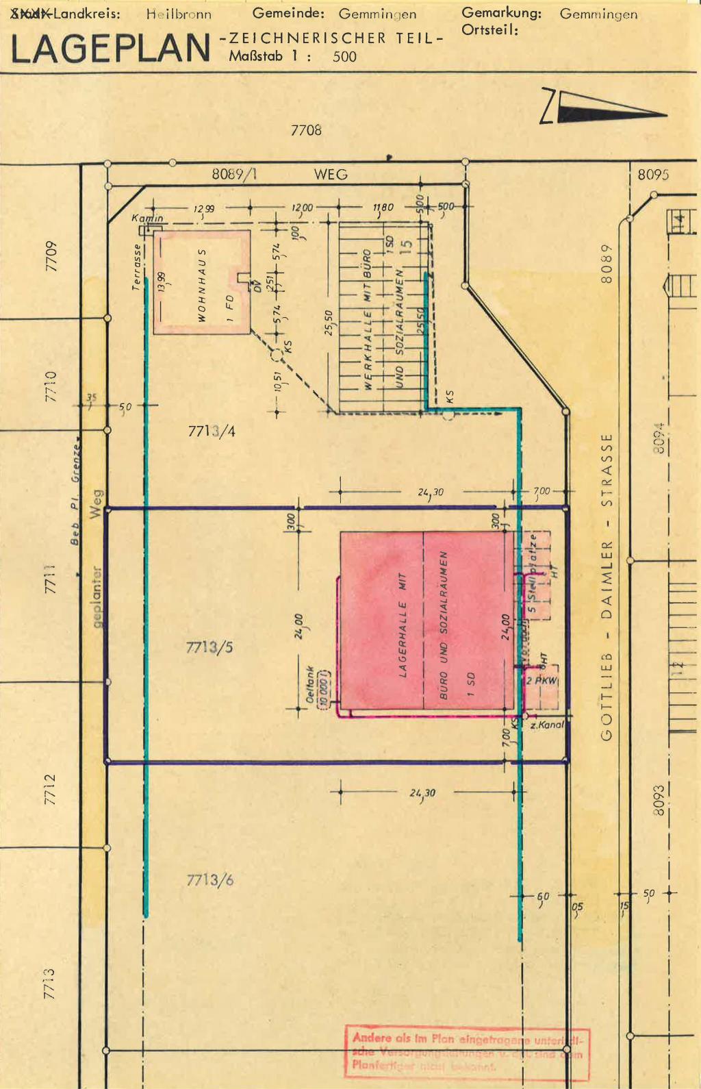 Lageplan