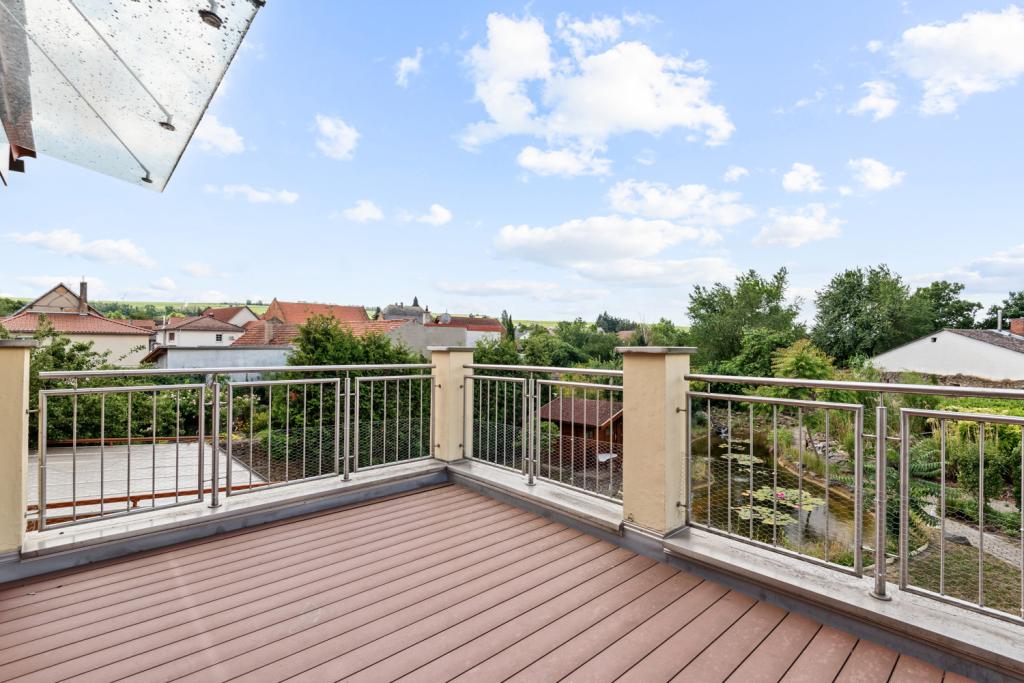Dachterrasse im Wohnhaus