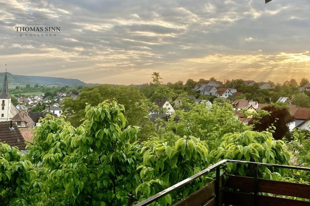 Aussicht vom Balkon
