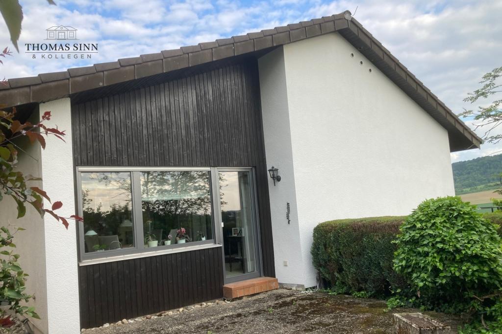 Ansicht West mit Terrasse