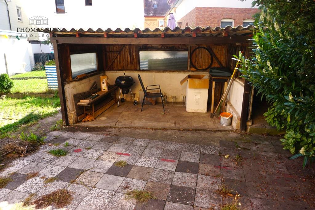 Schuppen für Fahrräder