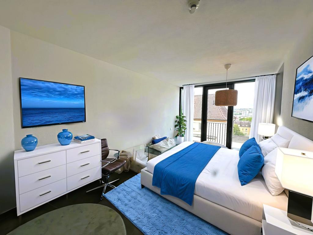 Schlafzimmer KI Visualisierung