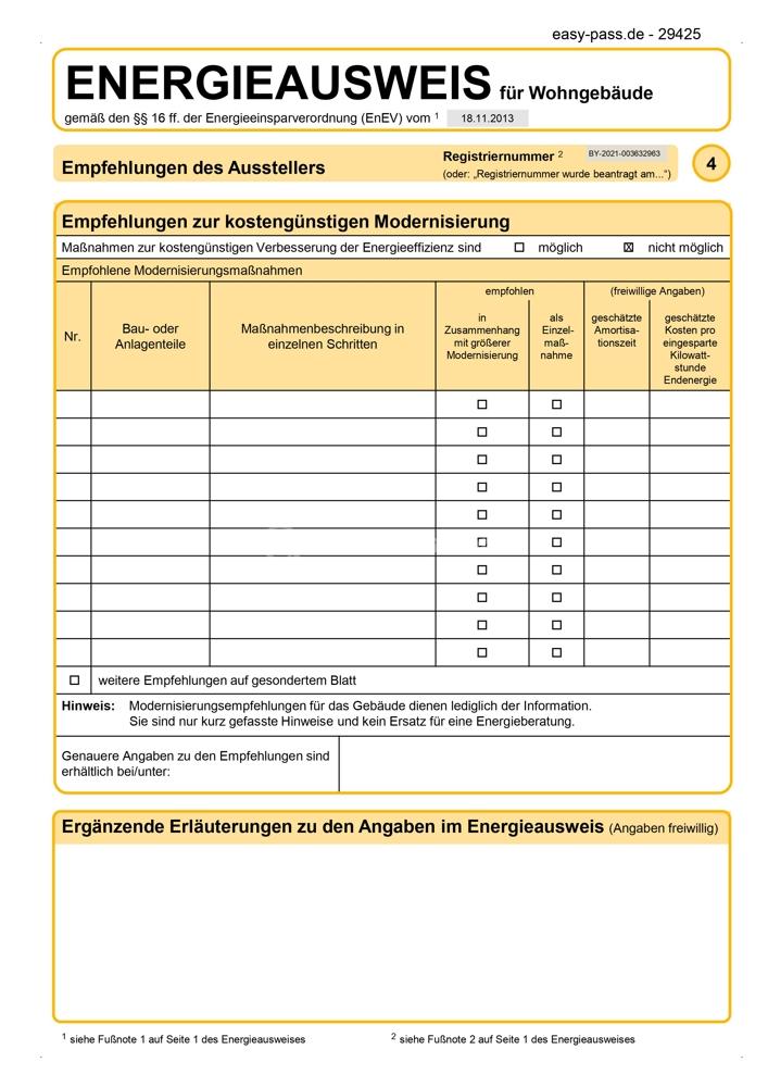 Energieausweis
