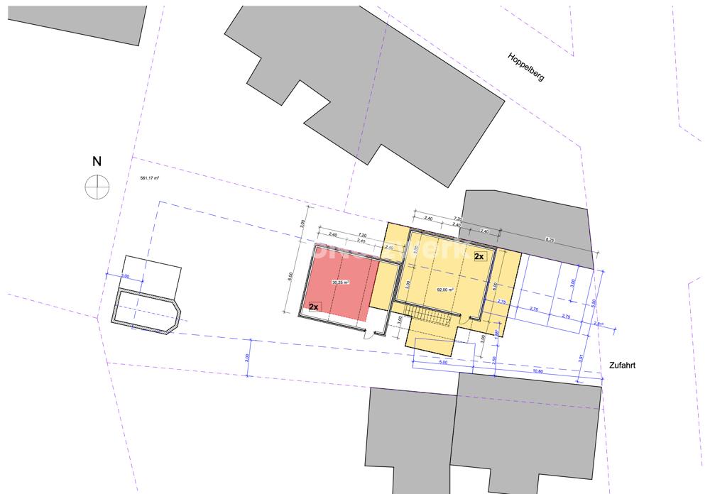 Plan Bauvorbescheid MFH